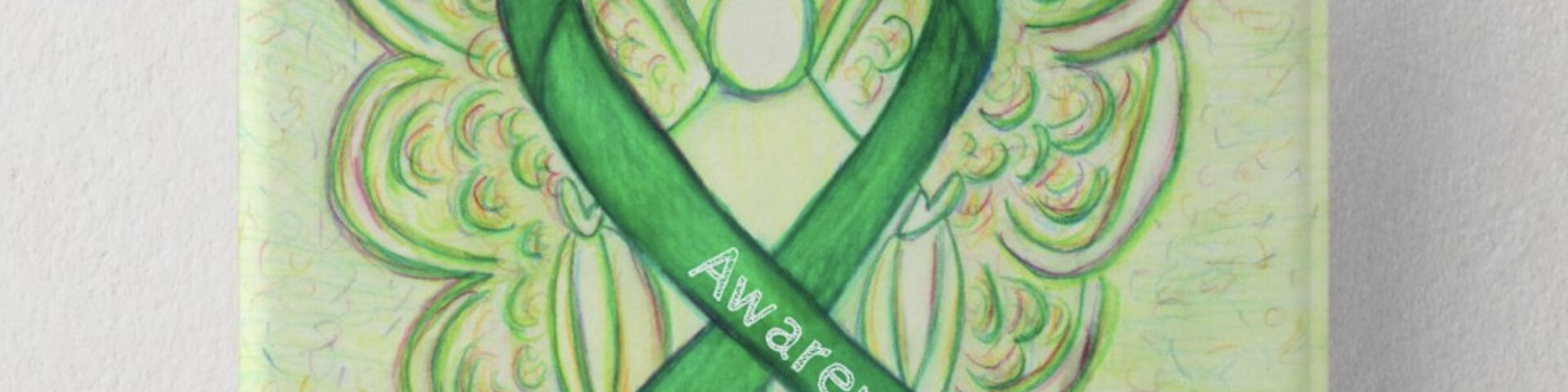 Adrenal Cancer Awareness Ribbon Buttons and Pins