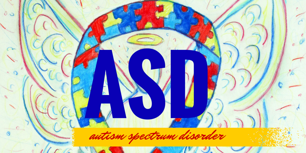 Autism Awareness Ribbon Puzzle Piece Art
