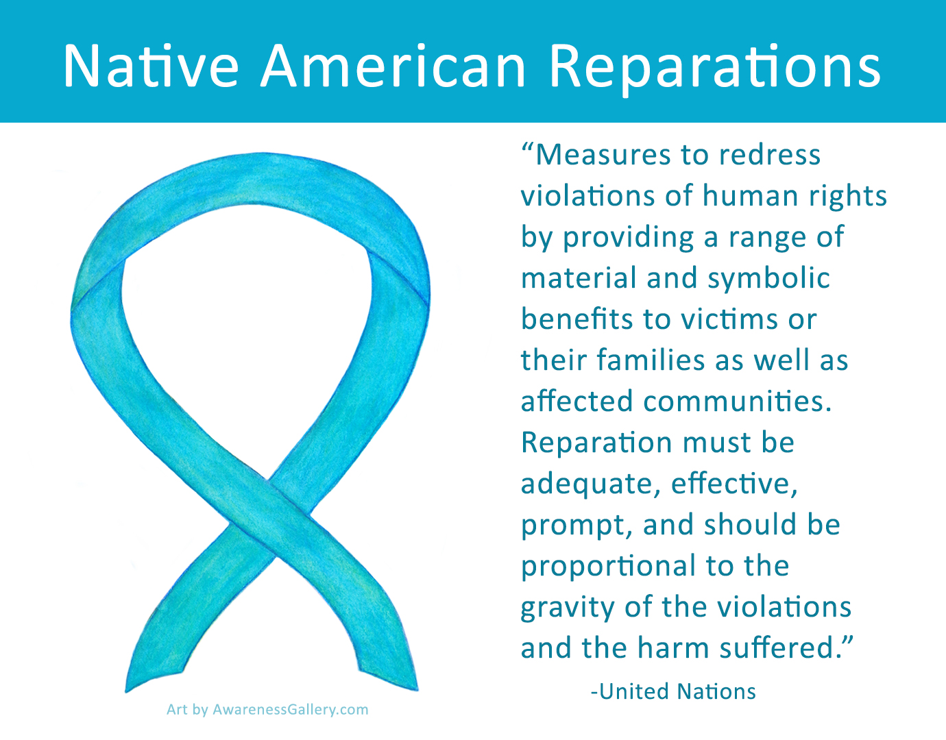 What are Native American reparations discussions?